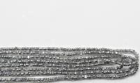 11/0 Charlotte true Cut Beads Patina Transparent Crystal Silver 10/20/50/250/500 Grams 1300 Pieces glass beads, vintage findings, embroidery