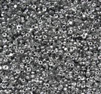 11/0 Charlotte true Cut Beads Patina Transparent Crystal Silver 10/20/50/250/500 Grams 1300 Pieces glass beads, vintage findings, embroidery