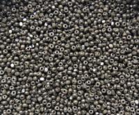 11/0 Charlotte true Cut Beads Ionized Grey Opaque 10/20/50/250/500 Grams