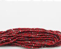 11/0 Charlotte Cut Beads Patina Light Red Opaque Gun Metal 10/20/50/250/500 Grams 1300 Pieces