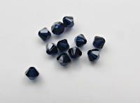4/5MM Dark Indigo Swarovski Bicone Beads 12/36/72/144/432/720 Pieces (515) jewelry making, craft supplies, embroidery materials, rare beads