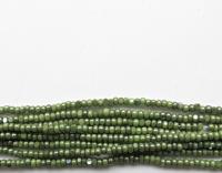 Charlotte true Cut Beads 11/0 Ionized Peridot Opaque 10/20/50/250/500 Grams