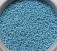 13/0 Charlotte true Cut Beads Opaque Powder Turquoise 5/10/20/50/250/500 Grams PREMIUM SEED BEADSembroidery materials, jewelry making