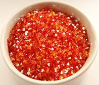4mm Swarovski Fireopal AB Bicones beads 36/72/144/432/720 Pieces rare findings, designer beads, couture embellishments, embroidery materials