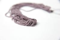 11/0 Czech Seed Bead Opaque Purple 1/5/25 Full hanks Preciosa Ornella loose beads, mix beads, embroidery materials, craft supplies, RARE