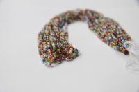 11/0 Czech Seed Bead Opaque Multi colored  1/5/25 Full hanks Preciosa Ornella loose beads, mix beads, embroidery materials, craft supplies