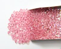 4/5mm Light Rose Swarovski Bicone 12/36/72/144/432/1000 Pieces jewelry making beads, craft supplies, wedding decorations, rare beads