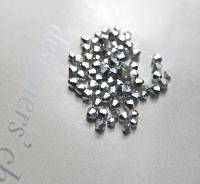 4/5mm Swarovski Crystal Metallic Crystal Comet Argent Light 2X FC Bicone beads 12/36/72/144/432/720 Pieces wedding embellishments, couture