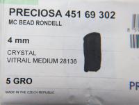 4mm Crystal Vitrail Medium Preciosa Bicones 36/72/144/432/720 Pieces Jewelry making beads, embroidery materials, PREMIUM MATERIALS