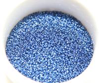 1.7mm Micro Sapphire Blue Metallic  Plated Tube Beads 5/10/100/500 Grams High Quality Nail Art / Haute Couture Embroidery / doll making