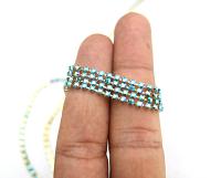14PP Rhinestone Chain Swarovski vintage Aurore Boreale rainbow 2mm (0.5/1/2/5 meters) Wedding Bridal Supplies|Jewelry Making|decorations