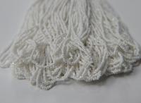 13/0 Charlotte Cut Beads Chalk White Opaque 5/10/20/50 Grams 1.6mm, craft supplies, jewelry making, embroidery materials, vintage beads