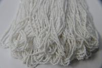 13/0 Charlotte Cut Beads Chalk White Opaque 5/10/20/50 Grams 1.6mm, craft supplies, jewelry making, embroidery materials, vintage beads