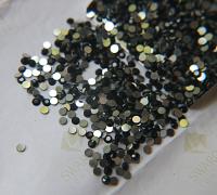 10SS Swarovski Flatbacks in Jet Chaton Roses 2088 (2.9mm) Made in Austria 72/144/432/1440  Pieces Nail art decoration