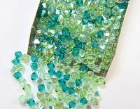 5mm Irish Designer Mixes Swarovski Bicone beads 12/36/72/144/432/720 Pieces loose beads, mix beads embroidery materials, rare craft supplies