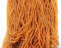 11/0 Czech Seed Bead Transparent Topaz 1/5/25/50/100 Full hanks Preciosa Ornella loose beads, mix beads, embroidery materials, craft supply