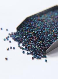 13/0 Charlotte Cut Beads Metallic IRIS 5/10/20/50/250/500 Grams native supplies, jewelry making, embroidery materials, vintage beads,