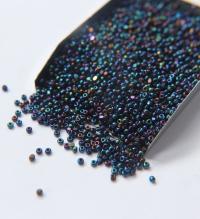13/0 Charlotte Cut Beads Metallic IRIS 5/10/20/50/250/500 Grams native supplies, jewelry making, embroidery materials, vintage beads,