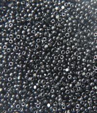 11/0 Charlotte true Cut Beads Jet Hematite Metallic 10/20/50/250/500 Grams embroidery materials, jewelry making, vintage beads, rare finding