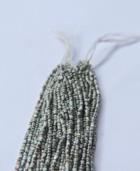 11/0 Hanks Charlotte Cut Beads 03050 Patina Chalk White Gunmetal 1/5/25/50/100 Hanks 2.0mm glass beads, jewelry supply, findings