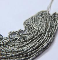 11/0 Hanks Charlotte Cut Beads 03050 Patina Chalk White Gunmetal 1/5/25/50/100 Hanks 2.0mm glass beads, jewelry supply, findings