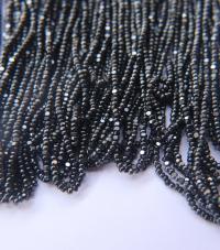 11/0 Charlotte true Cut Beads Jet Hematite Metallic 10/20/50/250/500 Grams embroidery materials, jewelry making, vintage beads, rare finding