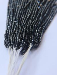 11/0 Hanks Charlotte Cut Beads Jet Hematite Metallic 1/5/25/50/100 Hanks 2.0mm glass beads, jewelry supply, findings, craft supply, vintage