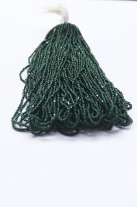 13/0 Hanks Charlotte Cut Beads 53270 Emerald Opaque 1/5/25/50/100 Hanks 1.6mm glass beads, jewelry supply, findings, craft supply, rare
