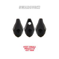 Swarovski 6007 Small Briolette Pendant 7X4MM (12 Colors) Fancy Teardrop drop Pendant 2/6/12/36 Pieces PREMIUM MATERIALS
