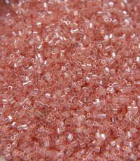 15/0 MIYUKI Hex Light Shell Pink Luster Japanese Beads 10/20/50/100 Grams embroidery materials Jewelry making beads, vintage beads, premium