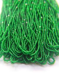 13/0 Hanks Charlotte Cut Beads 50100 Light Green (Transparent) 1/5/25/50/100 Hanks 1.6mm glass beads, jewelry supply, findings, craft supply