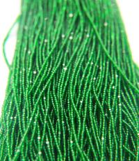 11/0 Hanks Charlotte Cut Beads 50100 Light Green (Transparent) 1/5/25/50/100 Hanks 2.0mm glass beads, jewelry supply, findings, craft supply