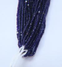 11/0 Charlotte true Cut Beads Deep Cobalt Transparent 10/20/50/250/500 Grams faceted seed beads embroidery materials, jewelry making