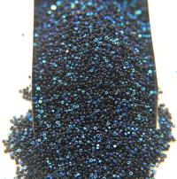 13/0 Charlotte Cut Beads Patina Jet Black Aurore Boreale 5/10/20/50/250/500 Grams PREMIUM MATERIALS