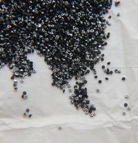 13/0 Charlotte Cut Beads Patina Jet Silver 5/10/20/50/250/500 Grams craft supplies, jewelry making, embroidery materials