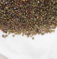 11/0 Charlotte Cut Beads Patina Light Topaz Bronze Gold 10/20/50/250/500 Grams PREMIUM MATERIALS
