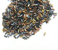 True Cuts Size 2 (2x4mm) Bugle Beads 5/10/20/50/250/500 Grams Patina Jet Black Bronze Gold loose tube beads