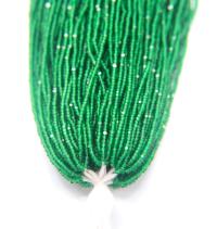 11/0 Hanks Charlotte Cut Beads Matt Forest Green 1/5/25/50/100 Hanks 2.0mm glass beads, jewelry supply, findings, Native supply