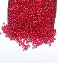 11/0 Charlotte Cut Beads in White Lining in transparent colors (23 Colors) 10/20/50/250/500 Grams PREMIUM SEED BEADS, native supply