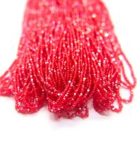 11/0 Hanks Charlotte Cut Beads Patina Transparent Light Siam Aurore Boreale  1/5/25/50/100 Hanks PREMIUM SEED BEADS, Native Supplies