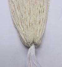 13/0 Hanks Charlotte Cut Beads Patina Chalk White Aurore Boreale 1/5/25/50/100 Hanks 1.6mm glass beads, jewelry supply, craft supply