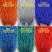 11/0 Czech Seed Bead Silverlined (6 Colors) 1/5/25 Full hanks Preciosa Ornella loose beads, mix beads, embroidery materials, craft supplies