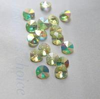 10mm SWAROVSKI 6428 Rivoli Crystal Pendant Beads in (8 Colors) 2/4/24/72/144 Pieces