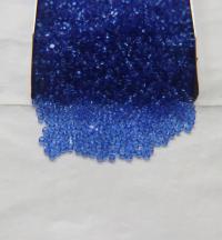 11/0 Charlotte true Cut Beads Transparent Light Sapphire 10/20/50/250/500 grams PREMIUM SEED Beads, vintage supplies