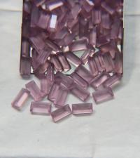 Vintage Swarovski 4501 Matt Light Amethyst Baguette Fancy Stone 10mm x 5mm 6/12/36/144 Pieces gemstones, jewlery making, color zirconium