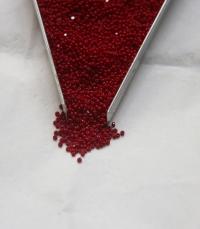 13/0 Charlotte Cut Beads Opaque Garnet 5/10/20/50/250/500 Grams craft supplies, jewelry making, embroidery materials, vintage beads