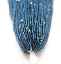 13/0 Charlotte Cut Beads Montana Transparent  1/5/25/50/100 Hanks craft supplies, jewelry making, embroidery materials, vintage beads, rare