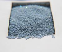 11/0 Charlotte Cut Beads Patina Pale Blue Opaque Aurore Boreale 10/20/50/250/500 Grams PREMIUM MATERIALS, native supply