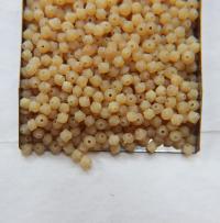 4mm Matt Wheat Opal Genuine Czech Bicone Rare Beads 36/72/144/432/720 Pieces embroidery materials, rare jewelry findings, craft supply
