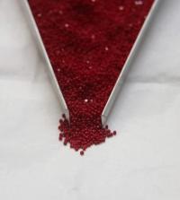 13/0 Charlotte Cut Beads Opaque Garnet 5/10/20/50/250/500 Grams craft supplies, jewelry making, embroidery materials, vintage beads